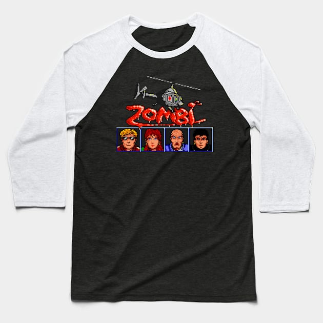 Zombi Baseball T-Shirt by iloveamiga